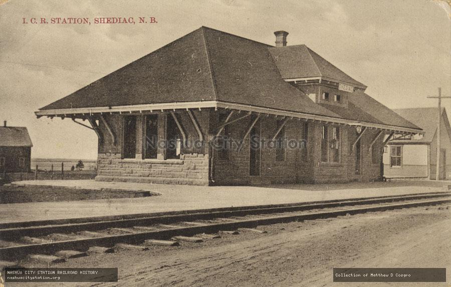 Intercolonial Railway Station, Shediac, New Brunswick